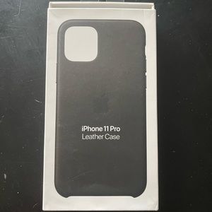 iPhone 11 Pro leather case
